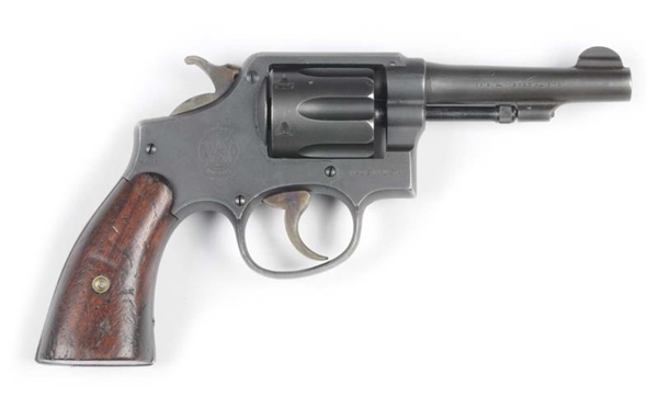 S&W VICTORY MODEL DOUBLE ACTION REVOLVER.**       