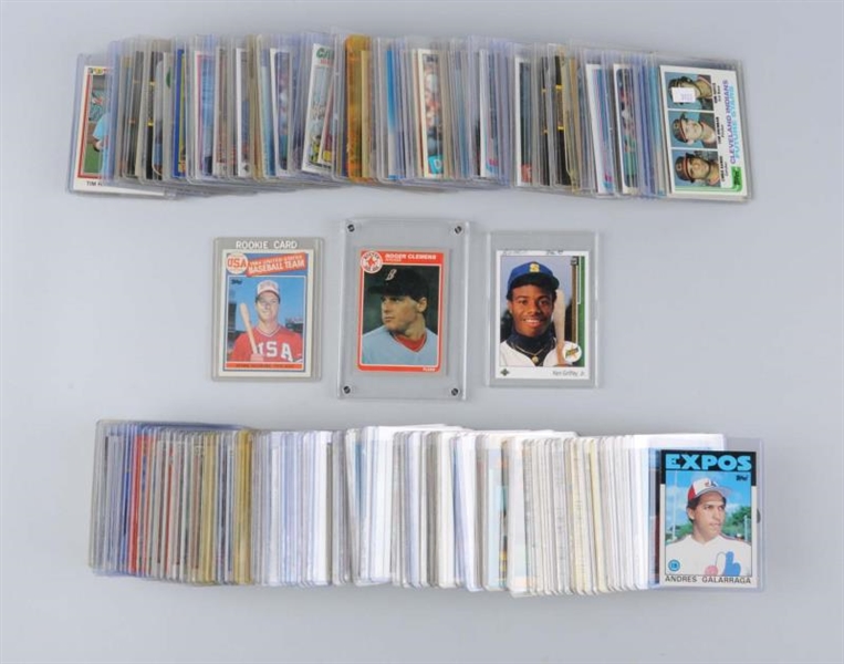 LOT OF APPROX. 150 1980S-PRESENT BASEBALL CARDS. 