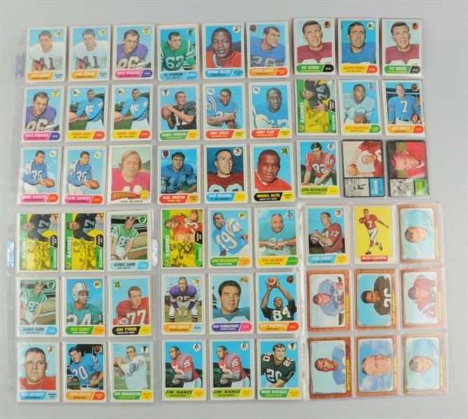 APPROX 175 1960S & 70S TOPPS FOOTBALL CARDS.    
