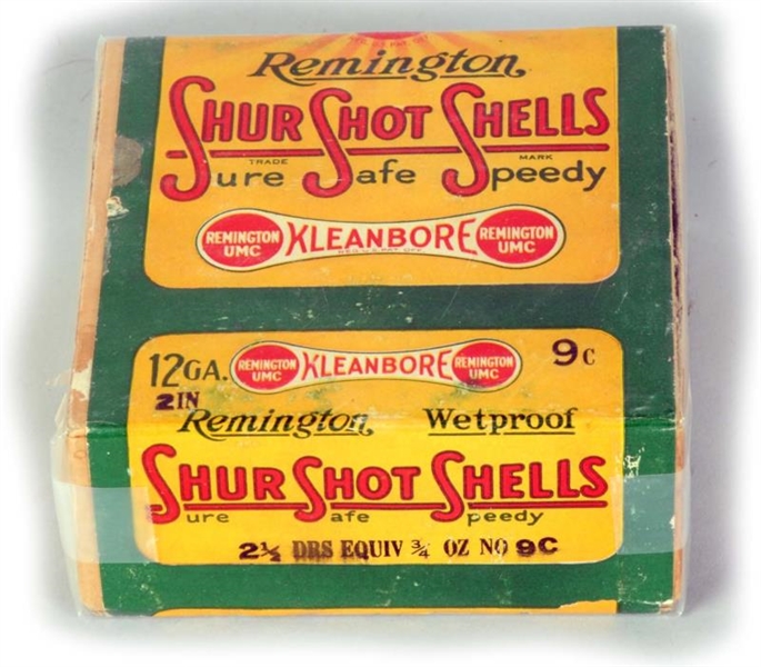 REMINGTON SHUR SHOT 12 GAUGE BOX.                 