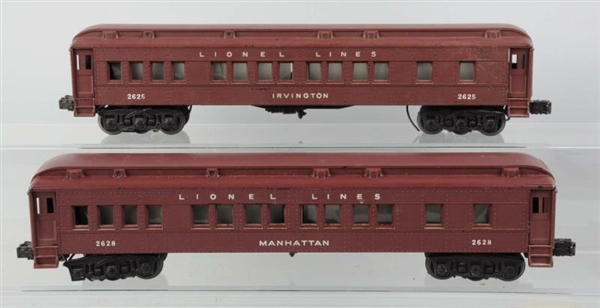 LOT OF 2: LIONEL MADISON CARS.                    