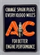 AC FOR BETTER ENGINE PERFORMANCE.                 