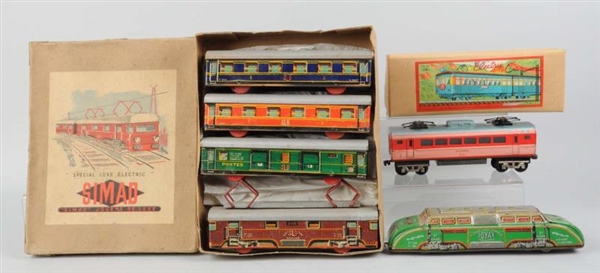 1 JAPANESE TIN, AND 2 FRENCH TOY TRAIN.           