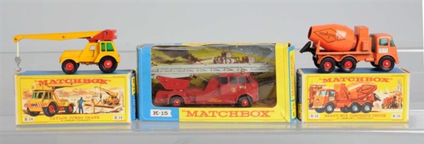 MATCHBOX K-15 MERRYWEATHER FIRE ENGINE.           