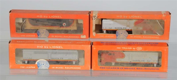 LIONEL HO 0597 NORTHERN PACIFIC & 3 S.F. DIESELS. 