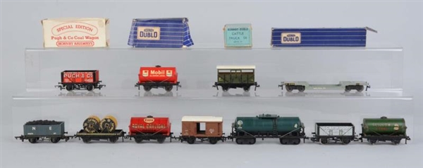 ASSORTED HORNBY HO ROLLING STOCK.                 