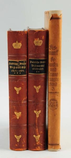 1890 BISMARKS POLITICAL LETTERS - 2 VOLUMES.     