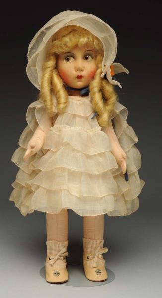 ADORABLE ALL CLOTH CHILD DOLL.                    
