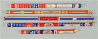 LOT OF 5: ROMAN CANDLES FROM 1940S-1960S.         