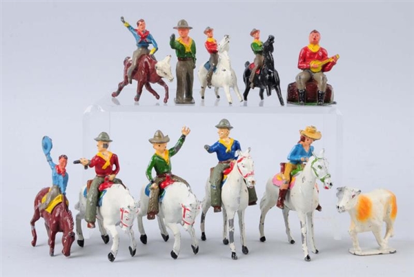 ASSORTED CHARBENS MOUNTED COWBOYS.                