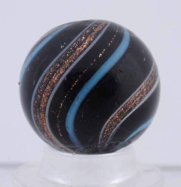 RARE MAGLIGHT 3-BANDED LUTZ MARBLE.               