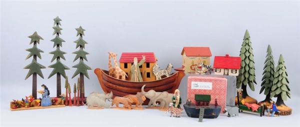 LOT OF NOAHS ARK AND ANIMAL RELATED ITEMS.       