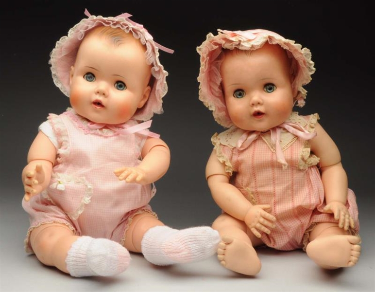 LOT OF 2: “TOODLES” BABY DOLLS.                   
