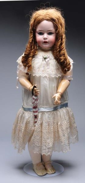 STUNNING S & H CHARACTER DOLL.                    