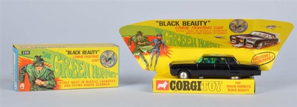 CORGI DIECAST GREEN HORNET BLACK BEAUTY CAR TOY.  