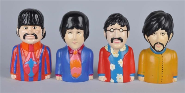 LOT OF 4: RARE BEATLES COMPOSITION BANKS.         