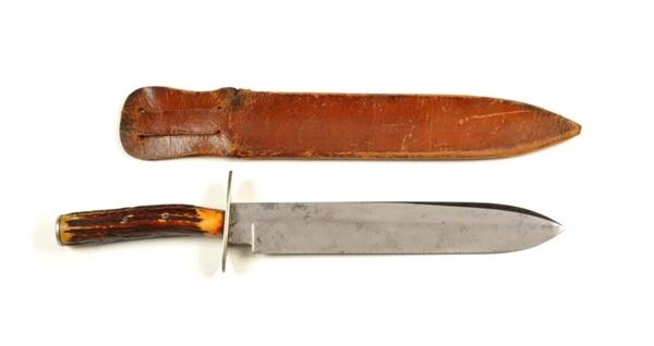 LARGE GEORGE WOSTENHOLM IXL BOWIE KNIFE.          