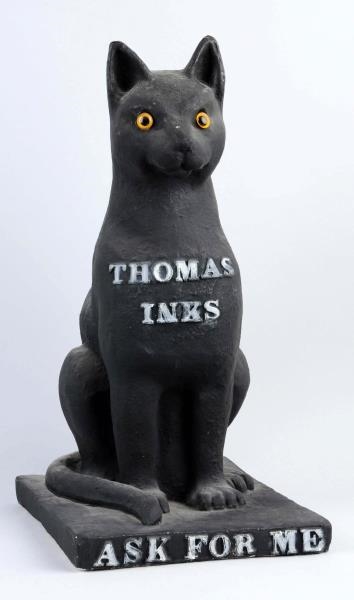 THOMAS INKS BLACK CAT STORE DISPLAY.              