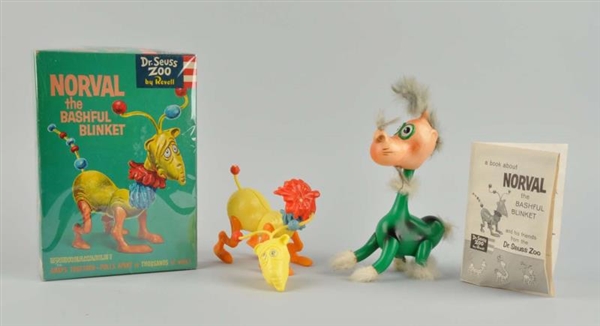 LOT OF 2: DR. SEUSS NORVAL CHARACTER ITEMS.       