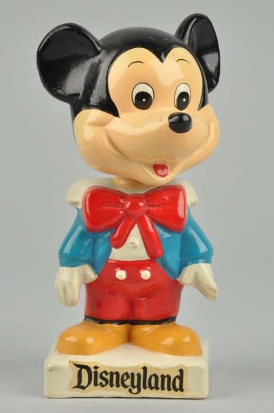 1960S COMPOSITION MICKEY MOUSE BOBBLE HEAD.      