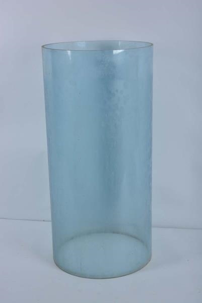 BLUE TINTED 10 GALLON GLASS CYLINDER              
