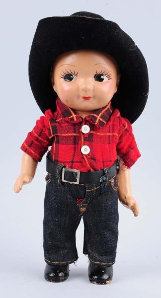 DESIRABLE “BUDDY LEE” ADVERTISING DOLL.           