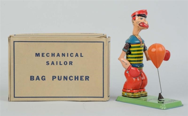 CHEIN BARNACLE BILL THE SAILOR BAG PUNCHER TOY.   