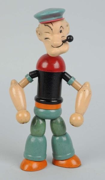 POPEYE WOOD-JOINTED DOLL.                         