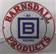 ROUND BARNSDALE PRODUCT PORCELAIN SIGN            