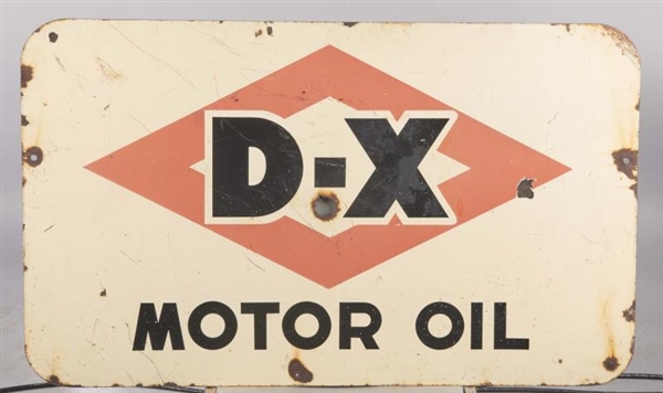 D-X MOTOR OIL SIGN                                