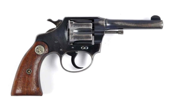 **COLT NEW POLICE DOUBLE ACTION REVOLVER.         
