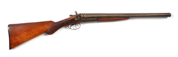 W. RICHARDS EXPOSED HAMMER COACH GUN.             