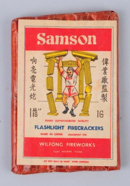 SAMSON 16-PACK FIRECRACKERS.                      