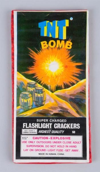 TNT BOMB 50 PACK FIRECRACKERS.                    