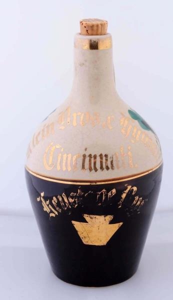 KLEIN BROTHERS AND HYMAN WHISKEY JUG.            