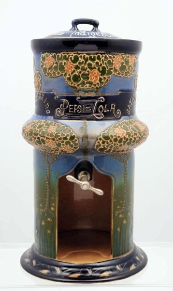 EARLY PEPSI-COLA CHINA SYRUP URN.                 