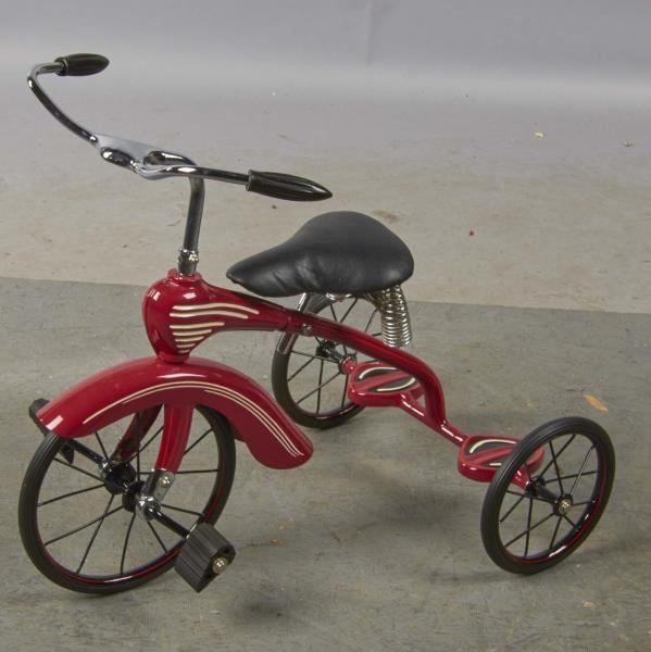RESTORED SMALL CHILDS STREAMLINE TRICYCLE TOY    