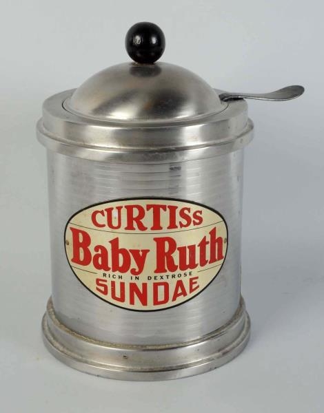 CURTISS BABY RUTH SUNDAE DISPENSER.               