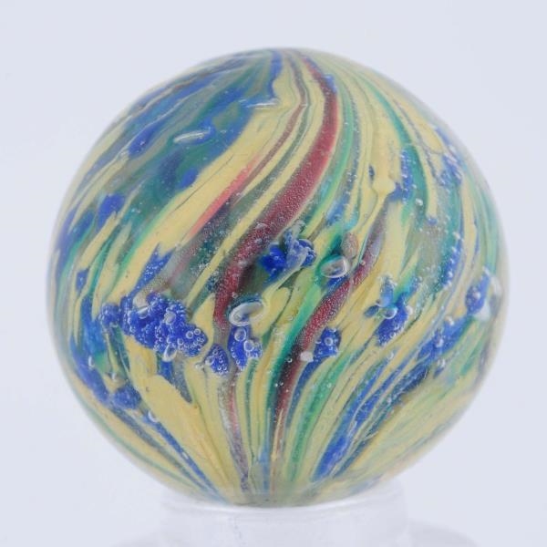 BLUE SPOTTED ONIONSKIN MARBLE.                    