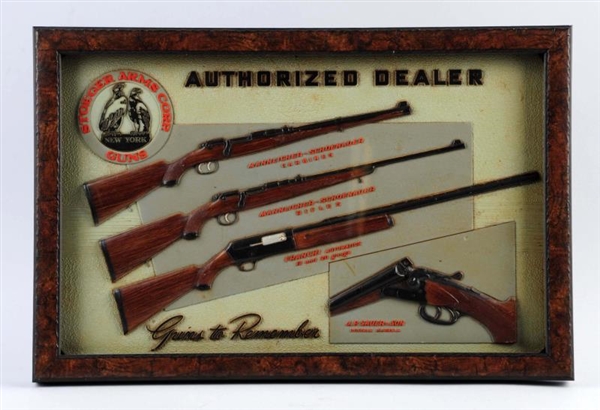 STOEGER ARMS CORP. DISPLAY SIGN.                  