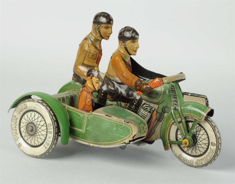 EXTREMELY RARE GERMAN TIPPCO NAZI MOTORCYCLE.     