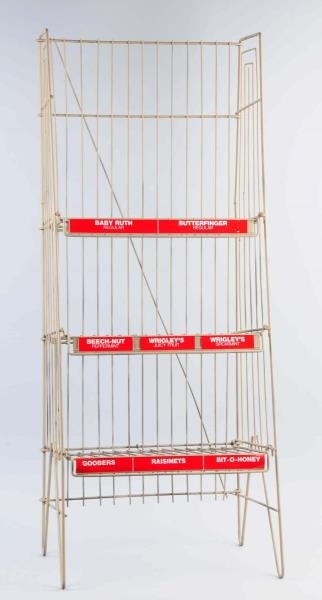 WIRE CANDY DISPLAY RACK.                          