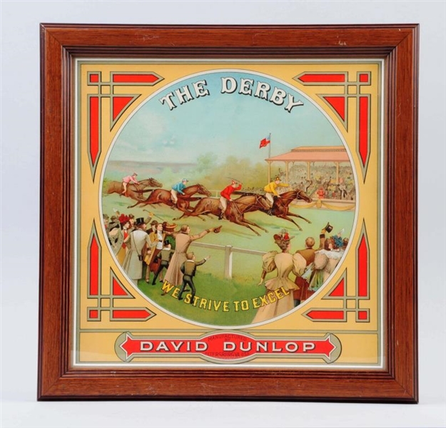 "THE DERBY" TOBACCO CRATE LABEL.                  