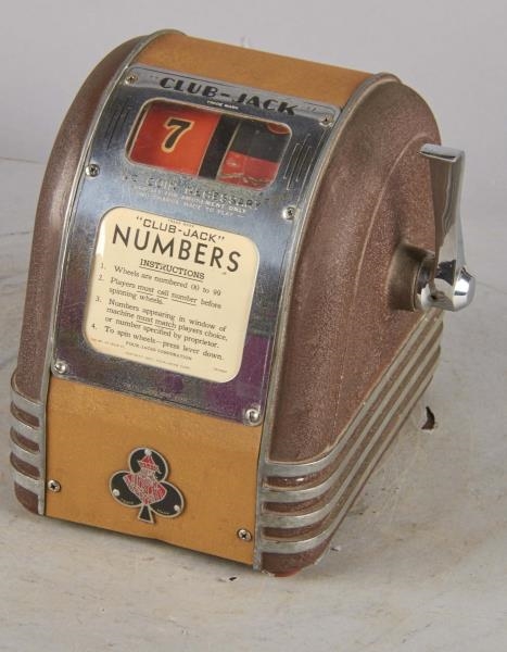 COIN-LESS CLUB JACK "NUMBERS" TRADE STIMULATOR    