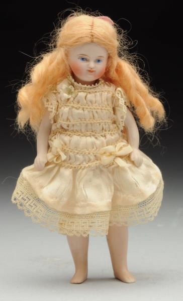 EARLY GERMAN ALL-BISQUE DOLL.                     