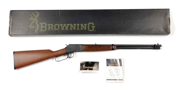 **MIB BROWNING BL-.22 LEVER ACTION RIFLE.         