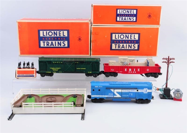 LIONEL 3444, 3456, 3530 OPERATING FREIGHTS.       