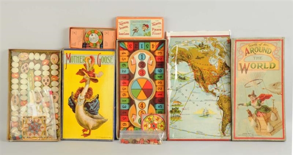 LOT OF 4: EARLY AMERICAN GAMES.                   