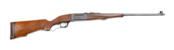 **SAVAGE MODEL 99 LEVER ACTION RIFLE.             