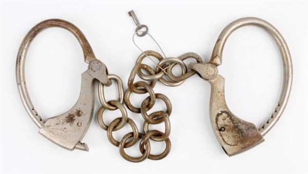 TOWERS OR BALCO STYLE LEG IRONS.                  